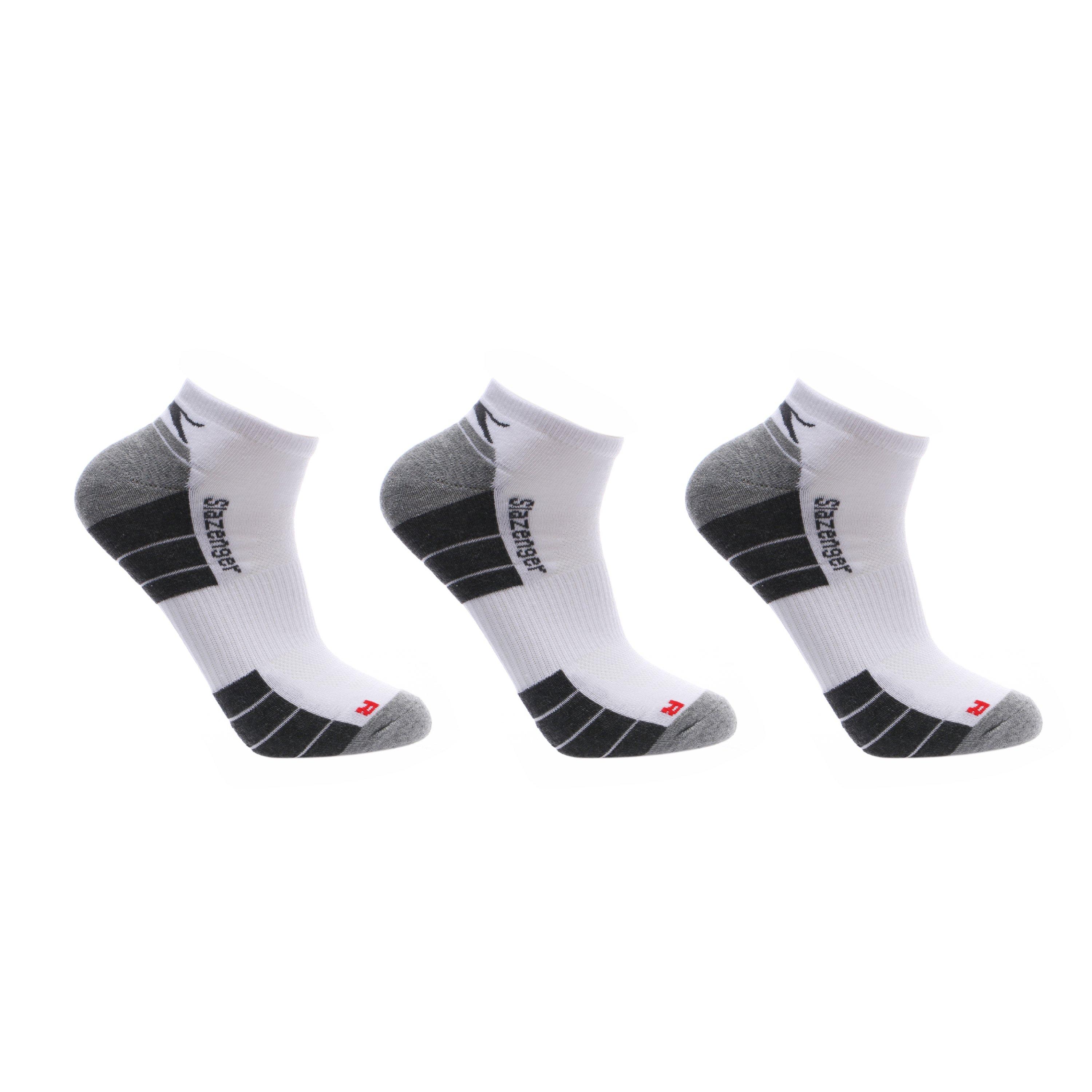 Blanc X3 - Slazenger - 3 Pack Trainer Socks Mens - 5