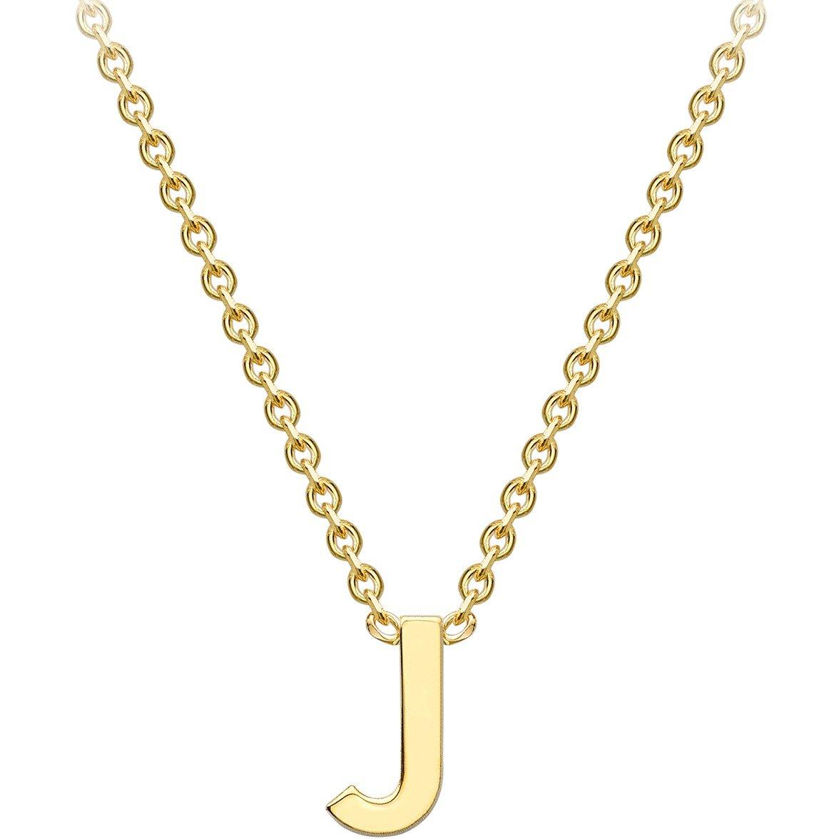 Yellow Gold - Be You - 9ct Gold Mini Initial Necklace - 6