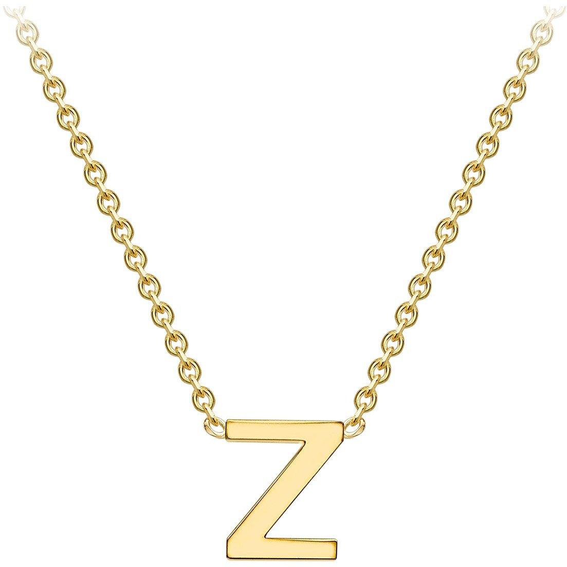 Yellow Gold - Be You - 9ct Gold Mini Initial Necklace - 10
