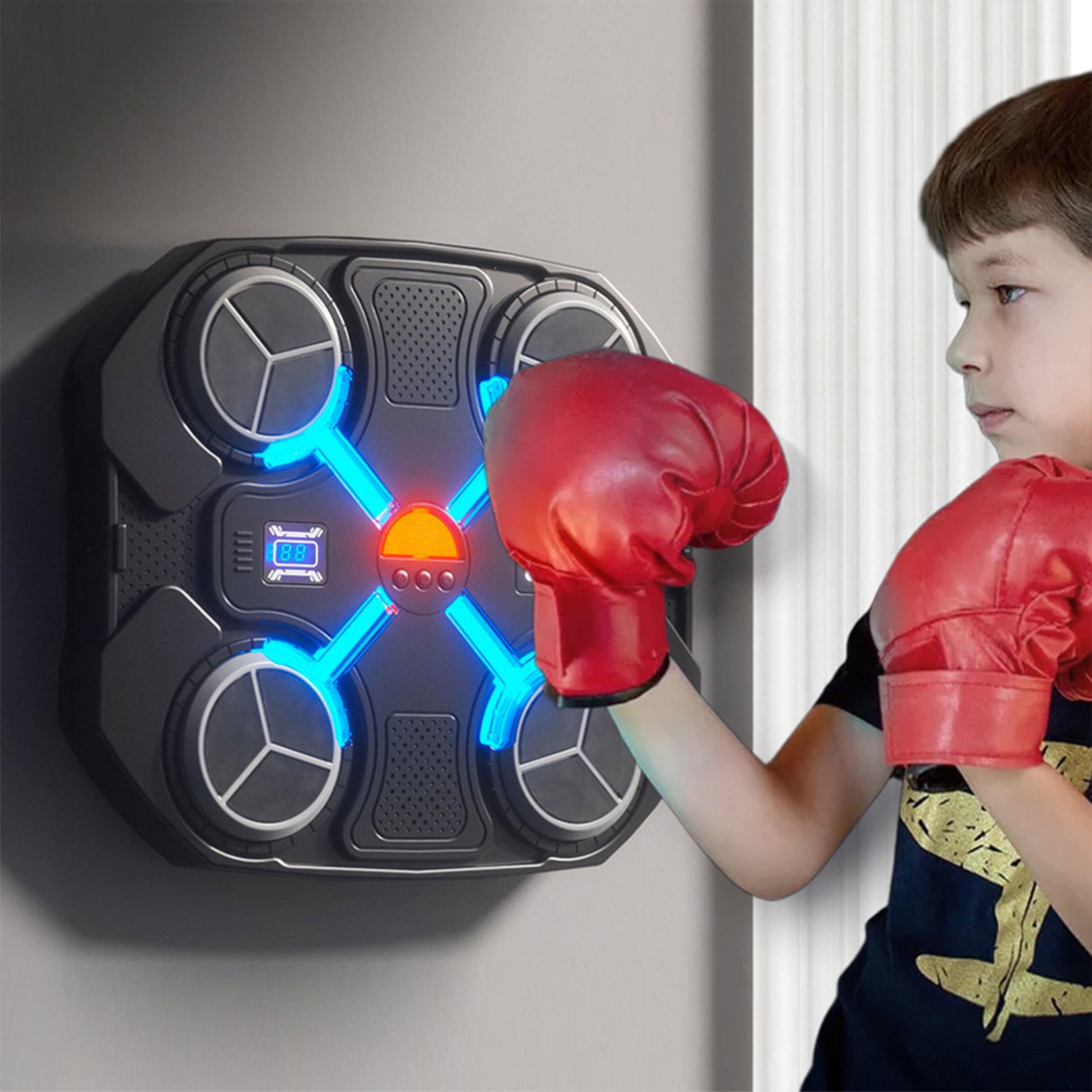 Black - LIFE IDEAS SPORT - 4-Target Music Boxing Trainer for kids - 1