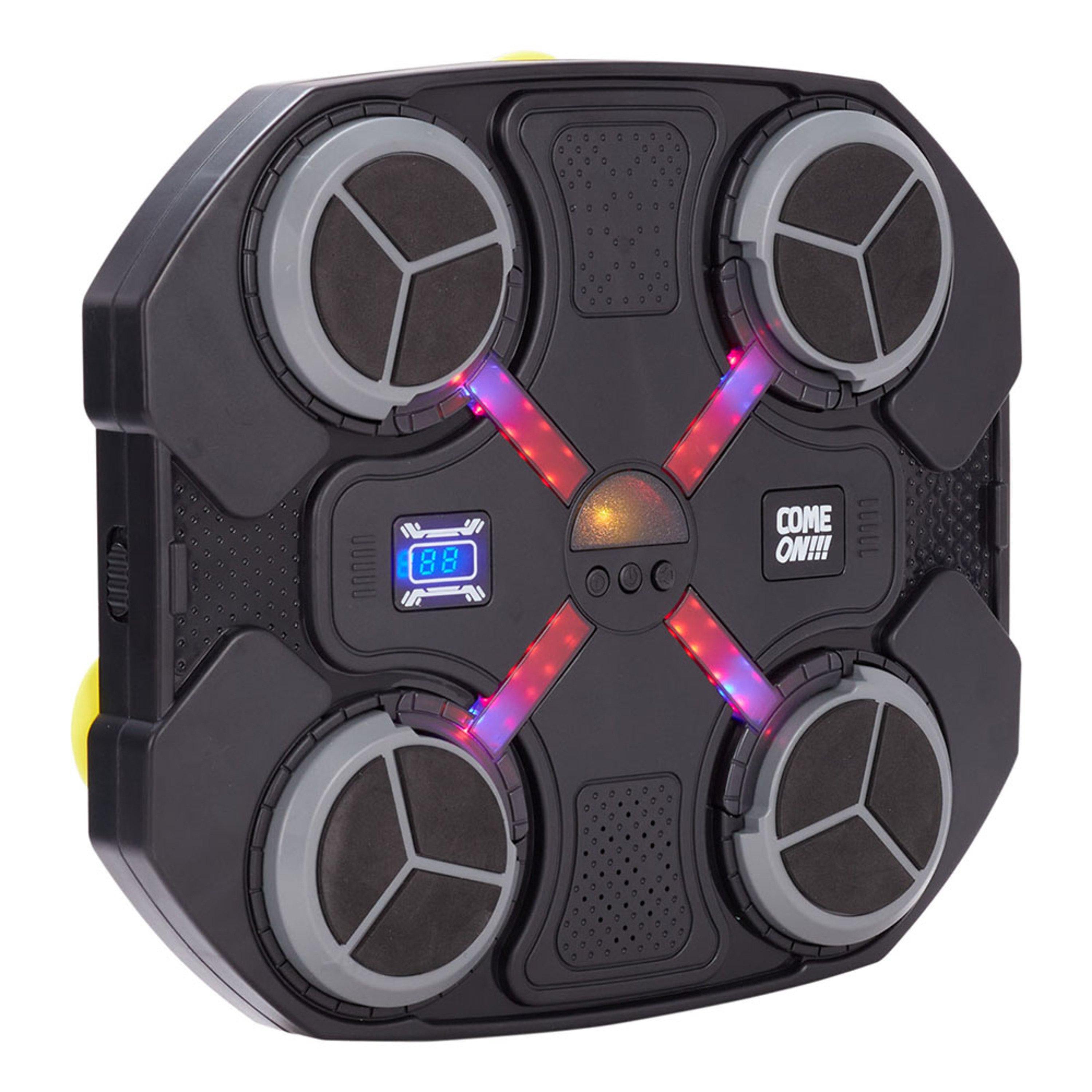 Black - LIFE IDEAS SPORT - 4-Target Music Boxing Trainer for kids - 6