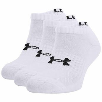 Under Armour Adults No Show Socks 3 Pack