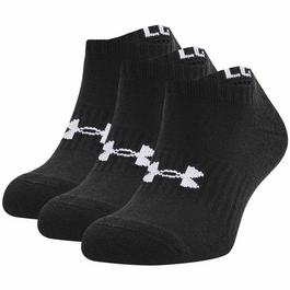 Under Armour Adults No Show Socks 3 Pack