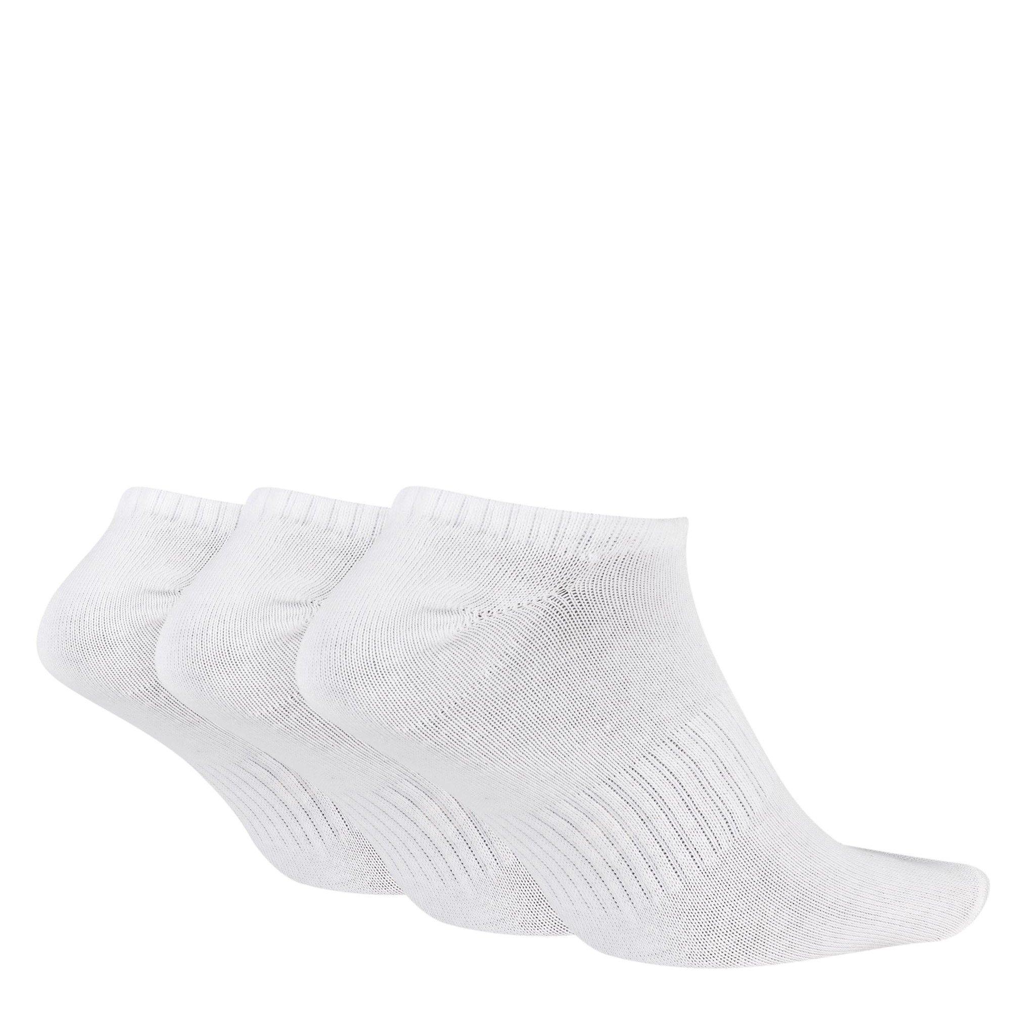 Weiß/Schwarz - Nike - 3 Pack No Show Socks Mens - 2
