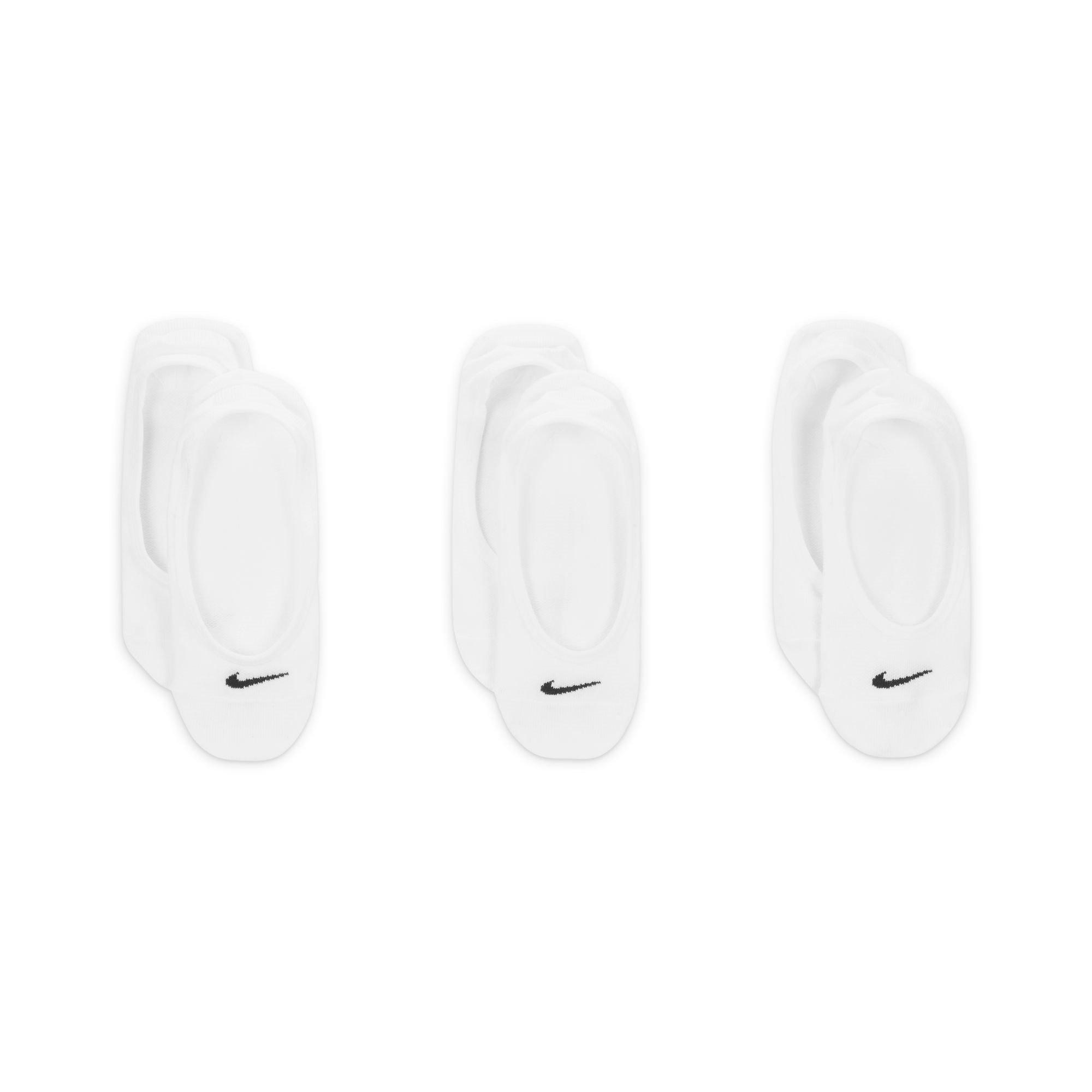 Wit - Nike - 3 Pack Invisible Socks Ladies - 6