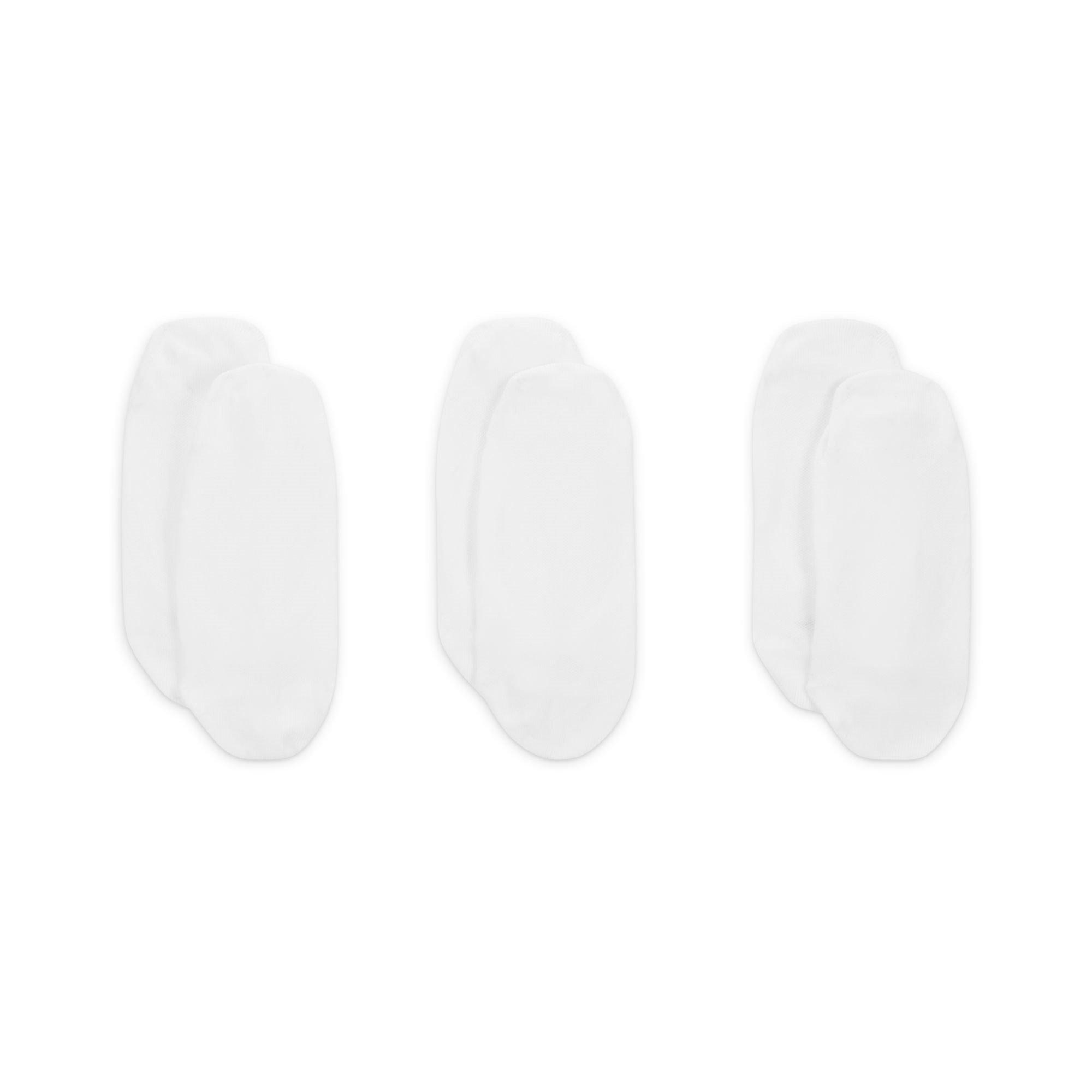 Wit - Nike - 3 Pack Invisible Socks Ladies - 7