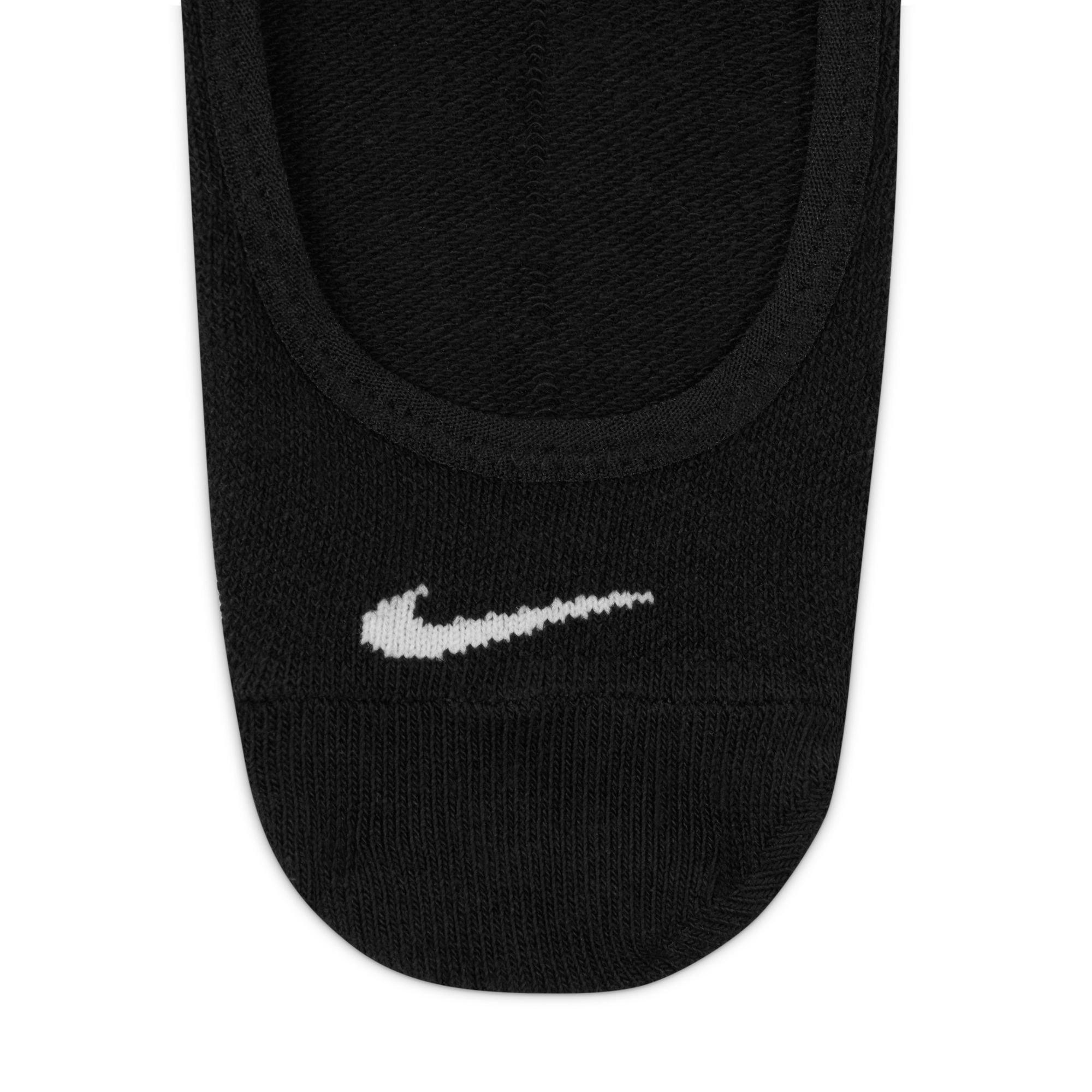 Black/White - Nike - 3 Pack Invisible Socks Ladies - 4