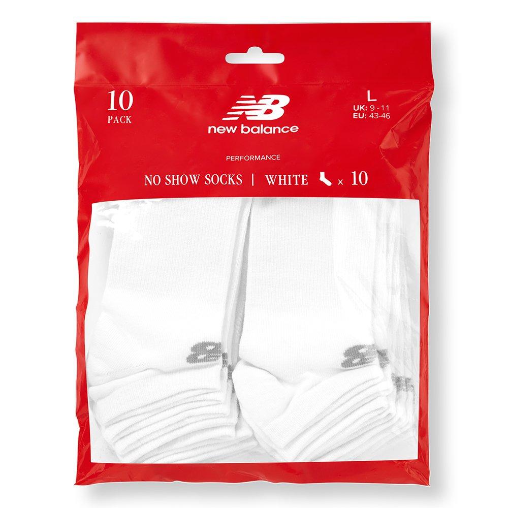 White - New Balance - No-Show Socks 10 Pack - 3