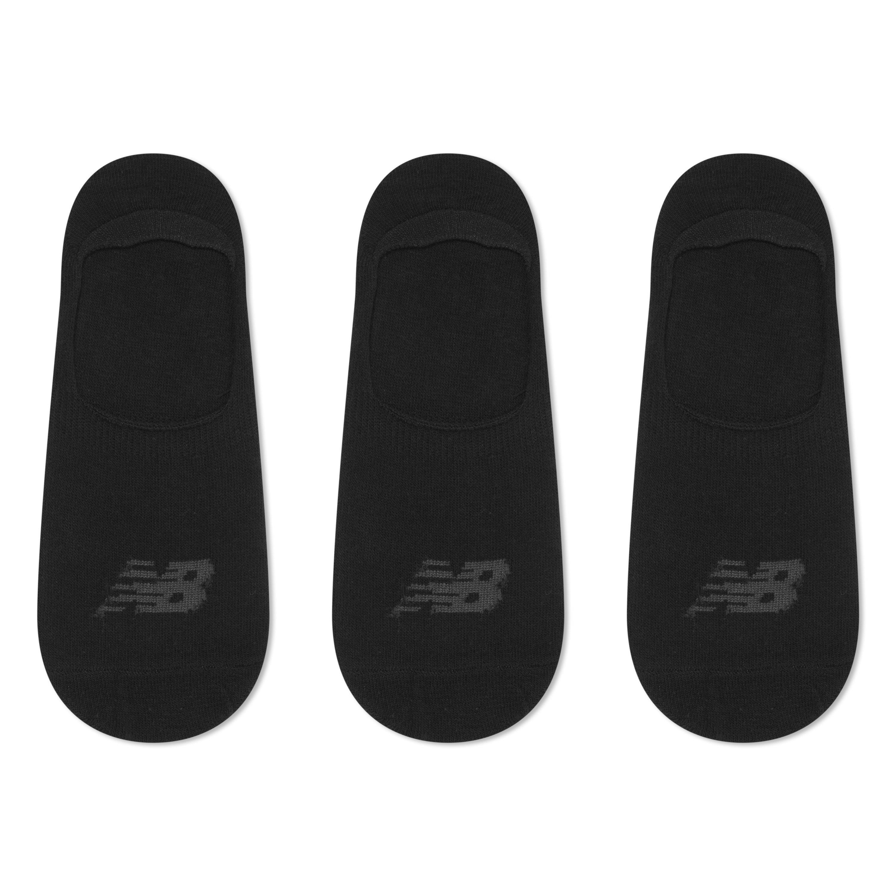 Black - New Balance - Adults No Show Trainers Socks - 1