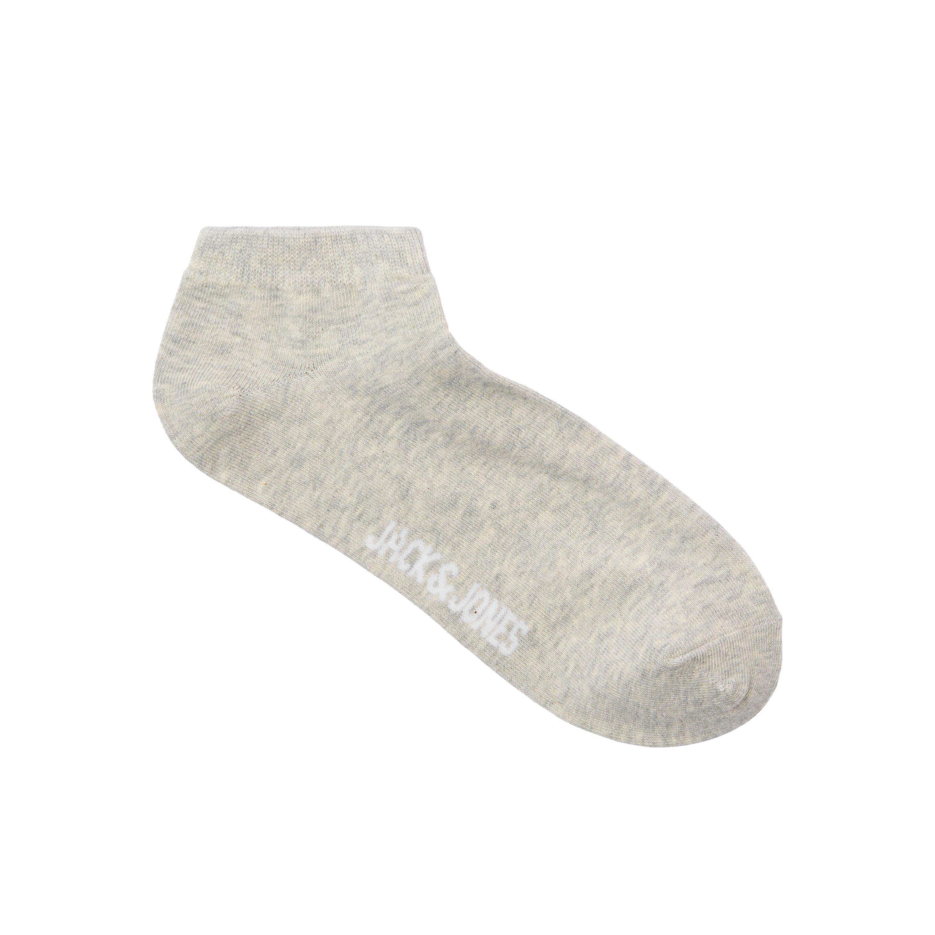 White/Black/LGM - Jack and Jones - Men's Trainer Socks - 4