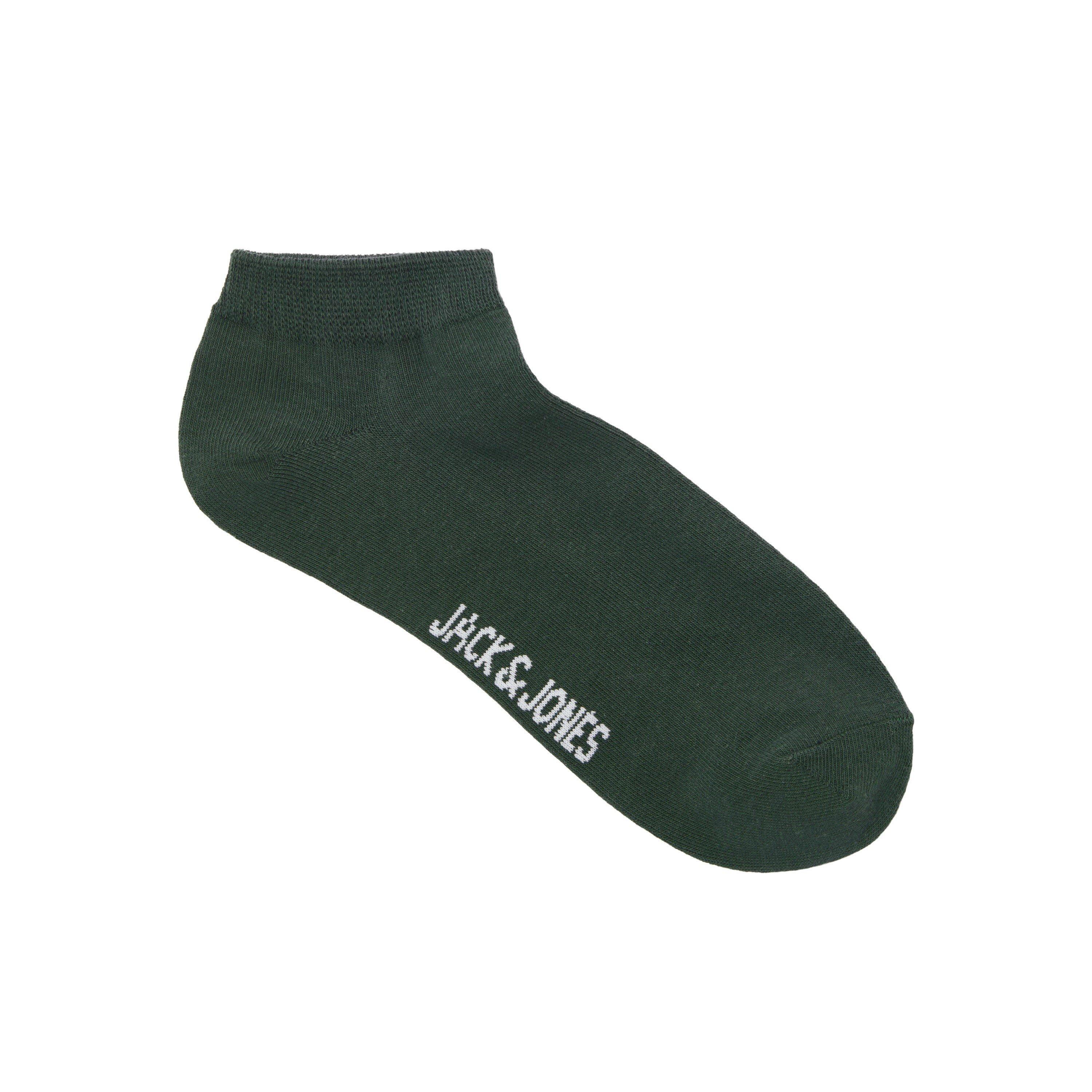 White/Black/LGM - Jack and Jones - Men's Trainer Socks - 6