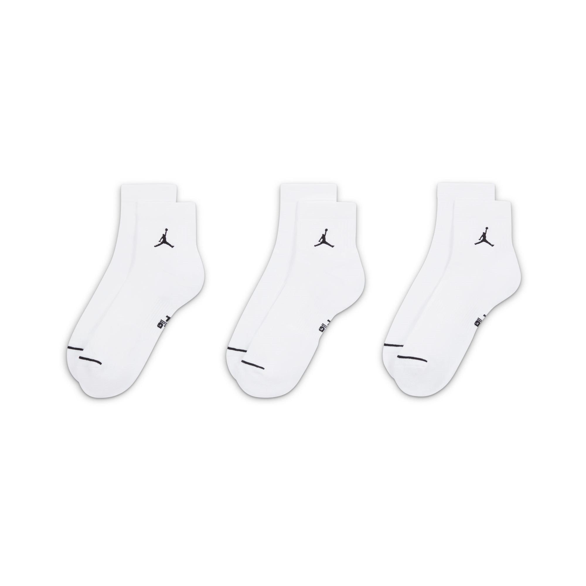White/Black - Nike - Jordan Everyday Socks Mens - 2