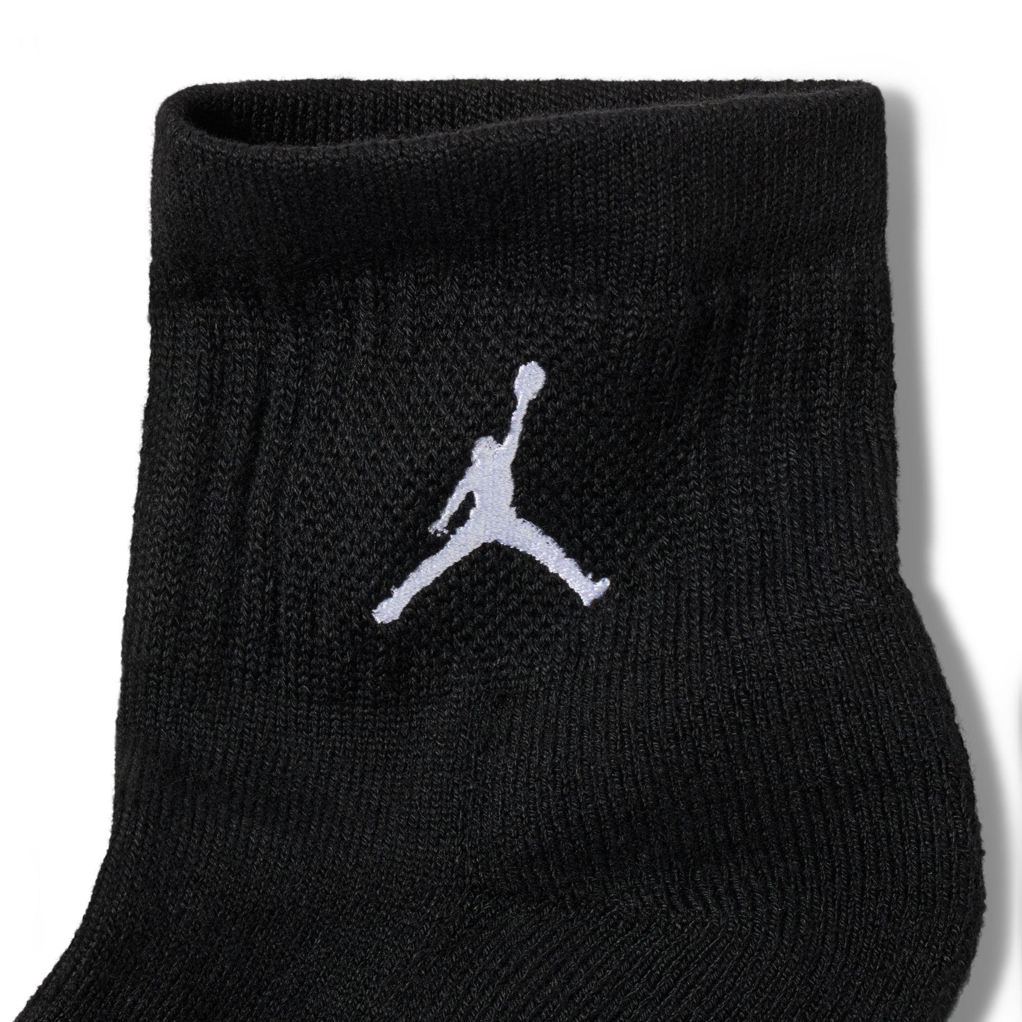 Black/White - Nike - Jordan Everyday Socks Mens - 5