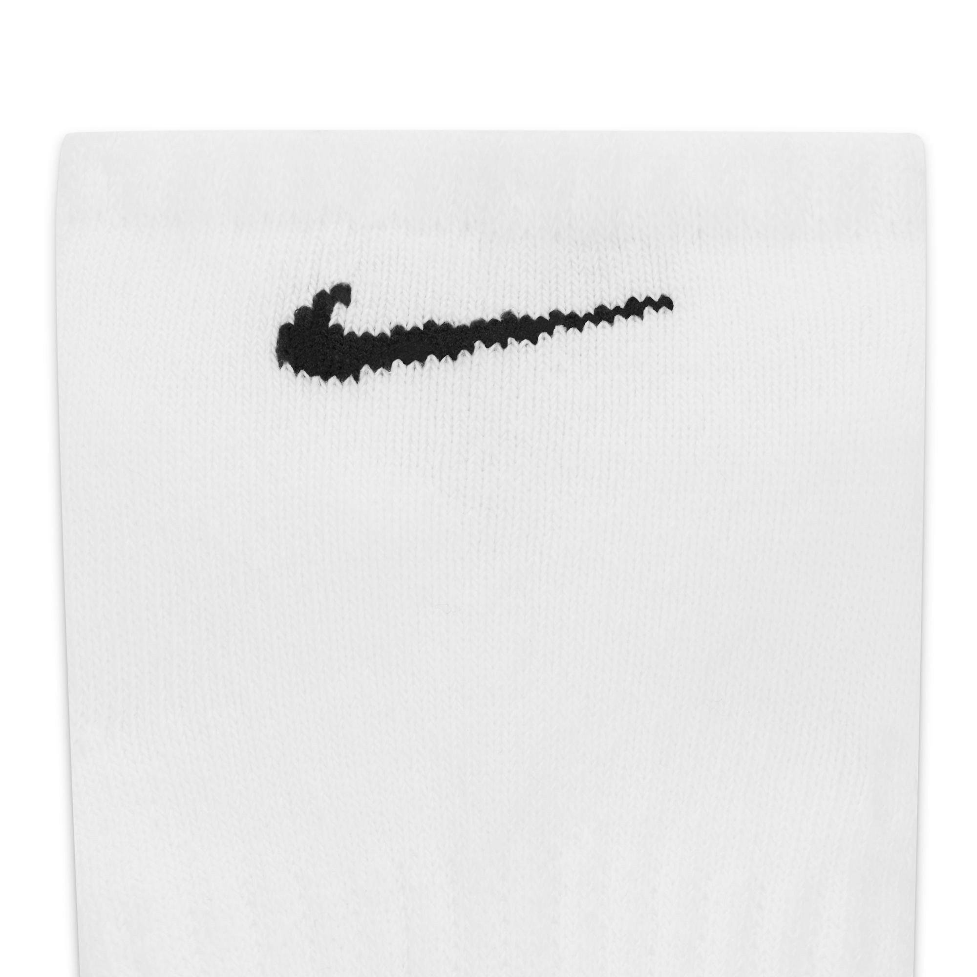 White/Black - Nike - 6 Pack No Show Trainer Socks - 4