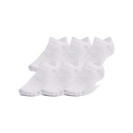 Under Armour Essential 6 Pack No Show Socks Unisex