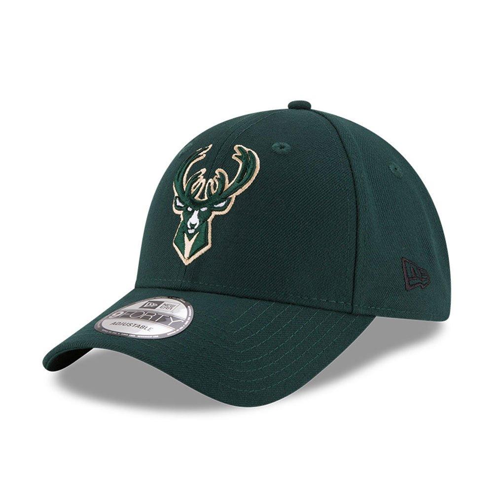 New Era Men's Nba 9Forty Adjustable Cap - Milwaukee Bucks