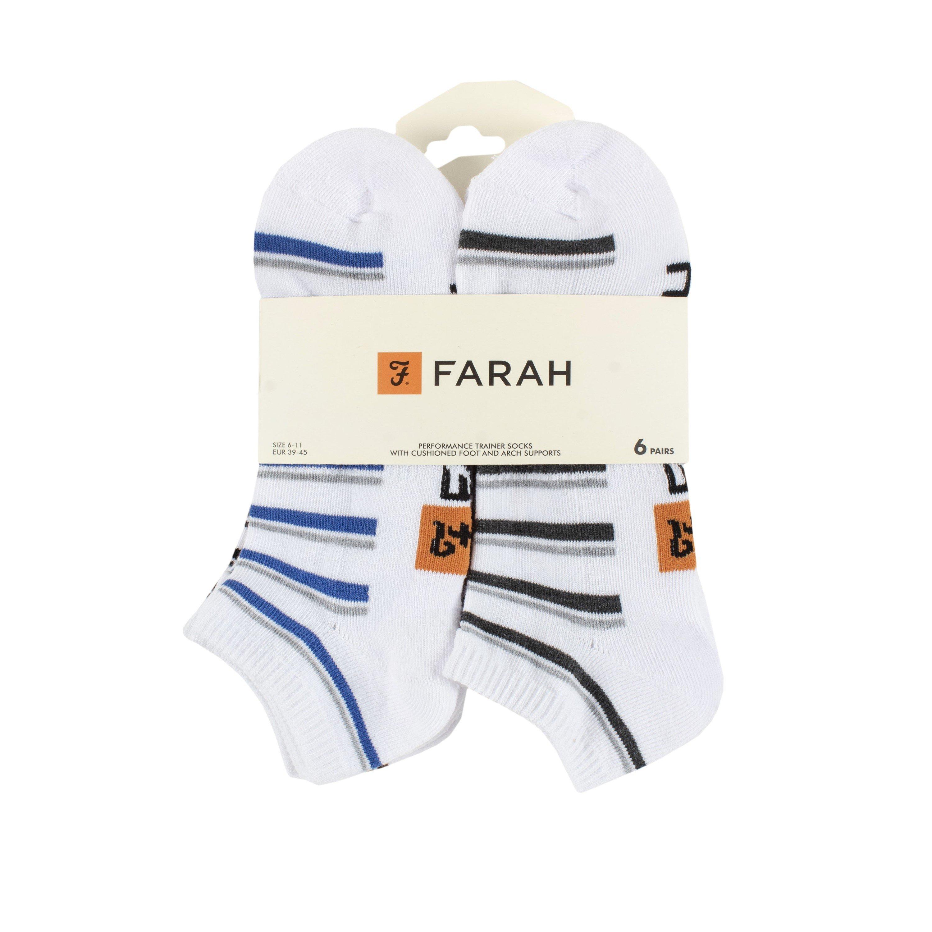 Bianco - Farah - 6Pk Train Sock Sn00 - 2