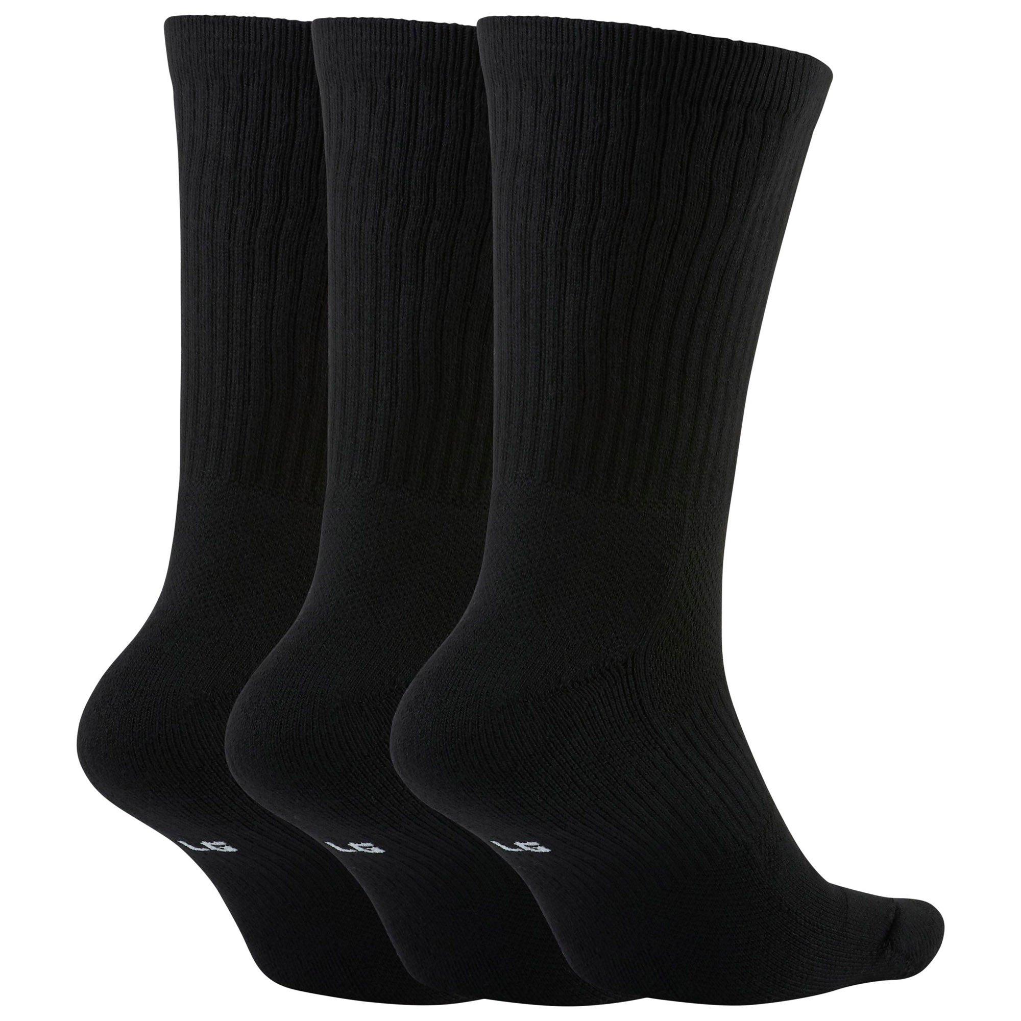 Black/White - Nike - Everyday Crew Socks 3 Pack - 2