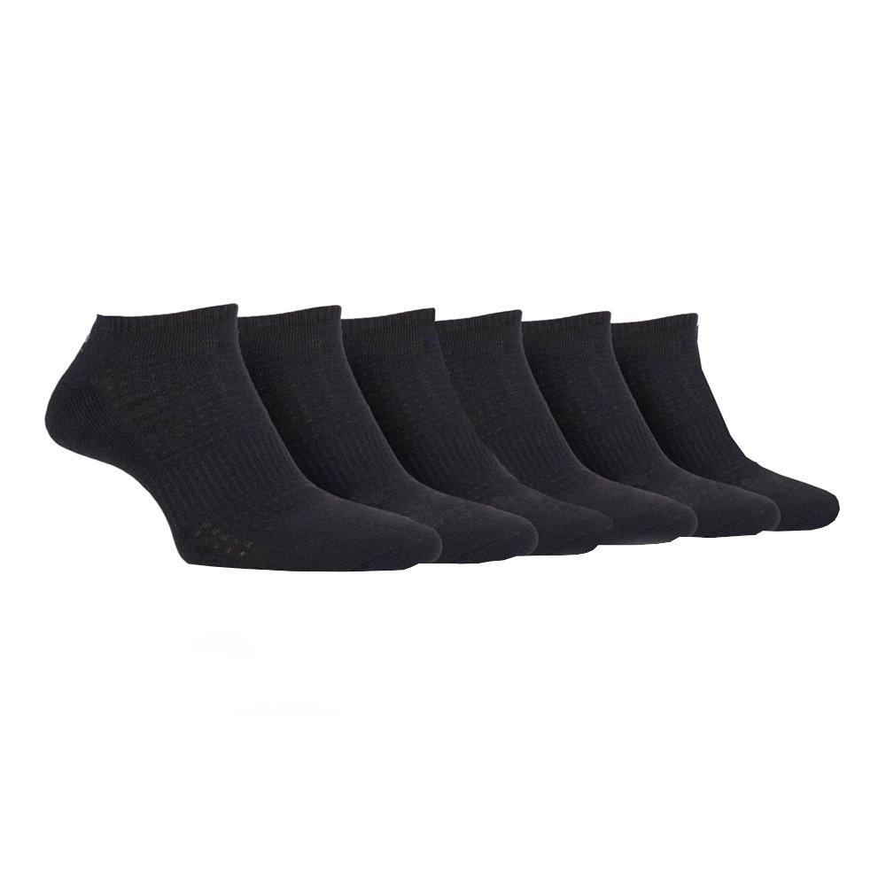 Black - Jeep - 6 Pack Trainer Socks Ladies - 1