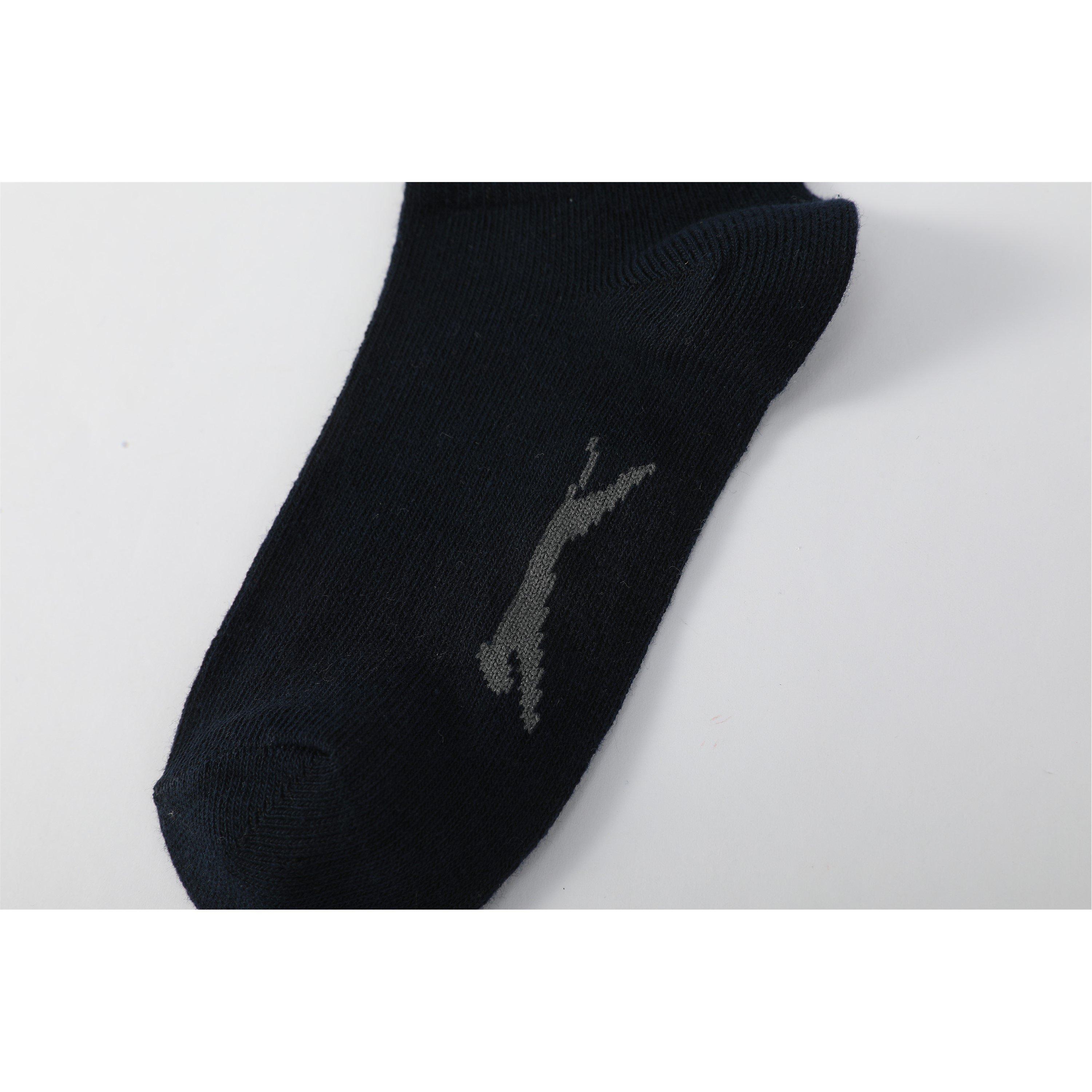 Black - Slazenger - 5 Pack Trainers Socks Childrens - 4