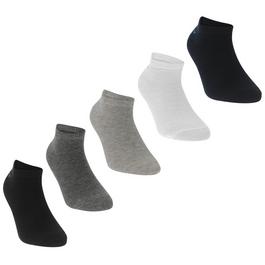 Slazenger 5 Pack Trainers Socks Children