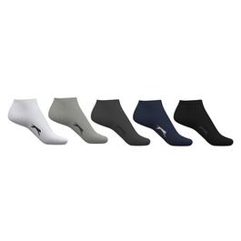 Slazenger 5 Pack Trainer Socks Junior Size 1-6