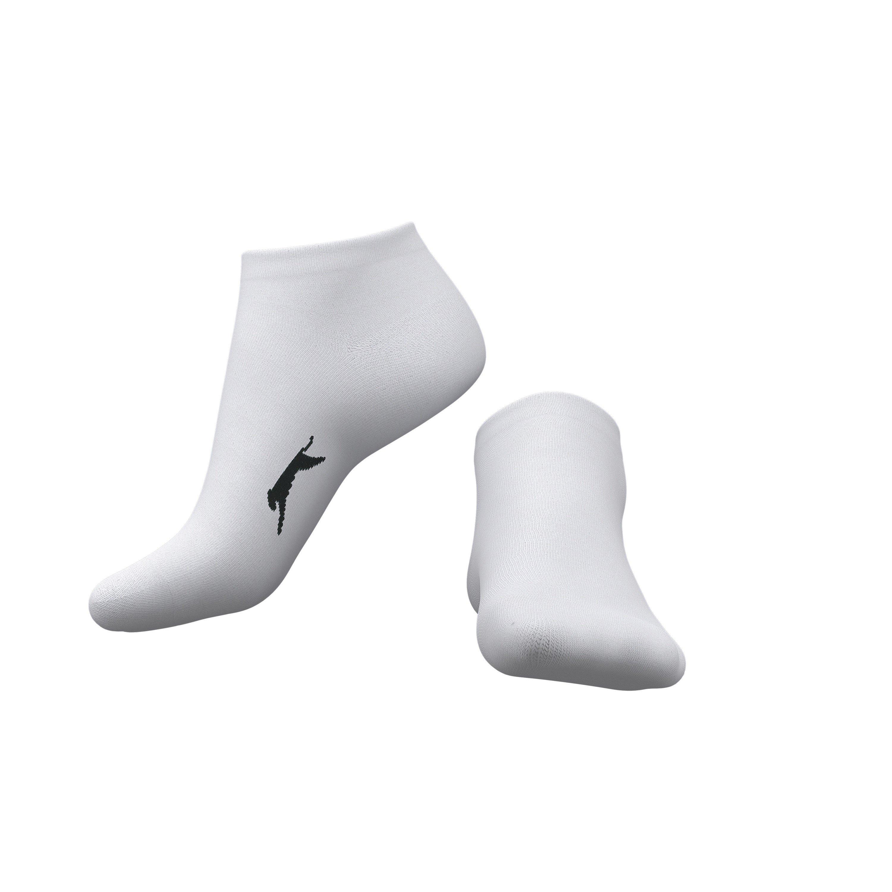 Wit - Slazenger - Trainer Socks 5 Pack Ladies - 2