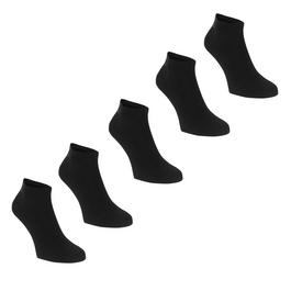 Slazenger Trainer Socks 5 Pack Ladies