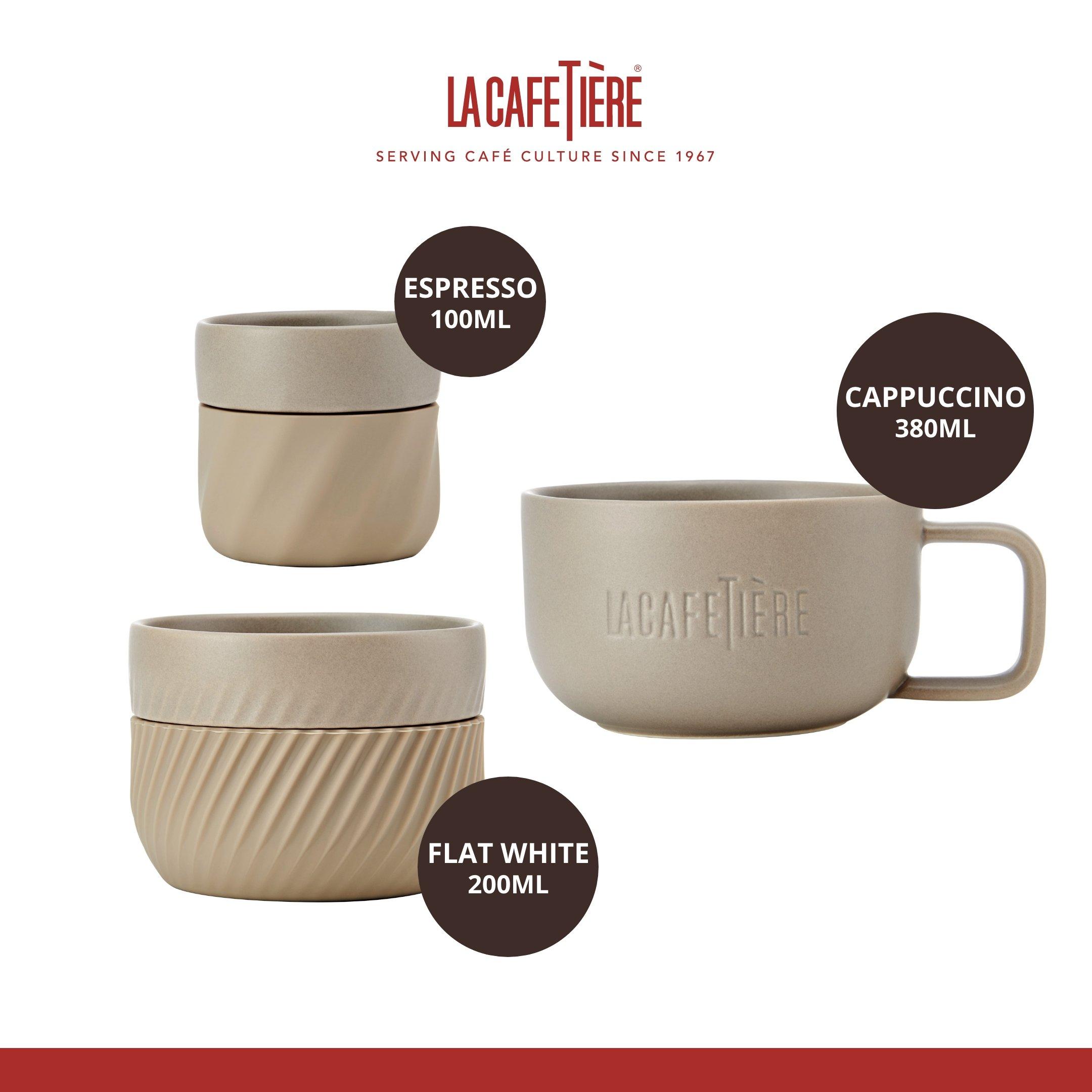 Cream - La Cafetiere - La Cafetière 3pc, Family Mug Set - 5