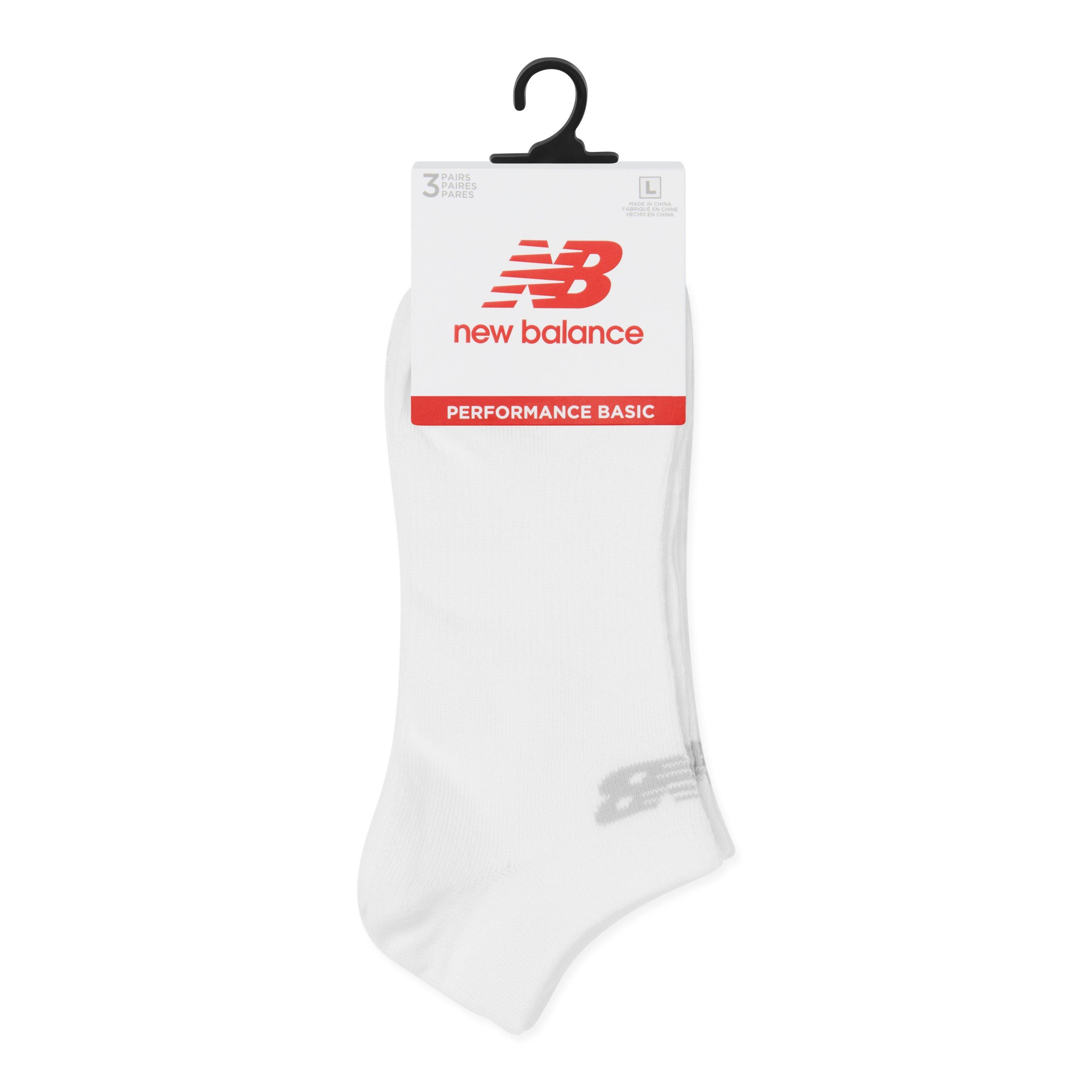 Blanco - New Balance - 3 Pack No Show Socks - 3
