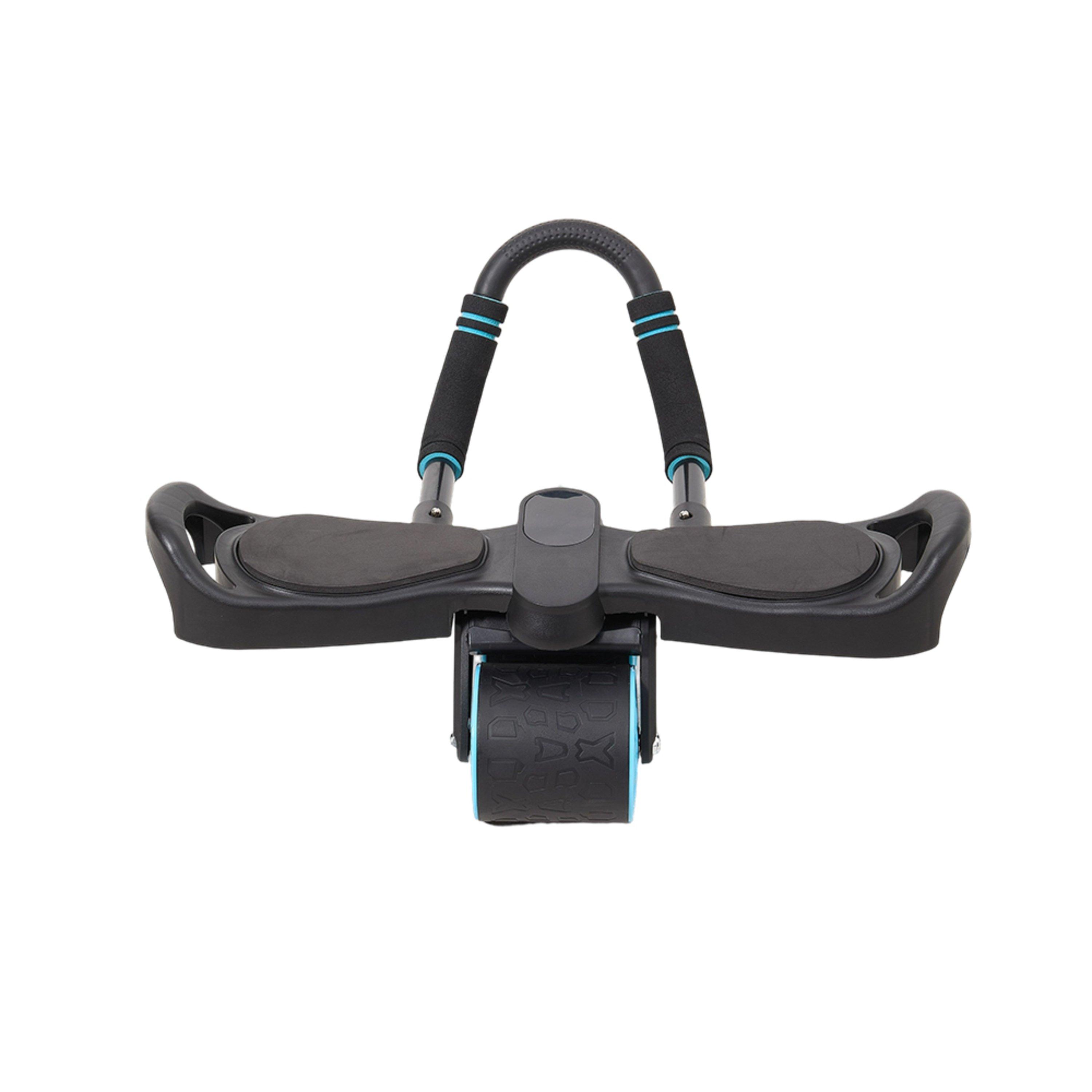 Black/Blue - LIFE IDEAS SPORT - Abdominal Roller with 2 weels - 7