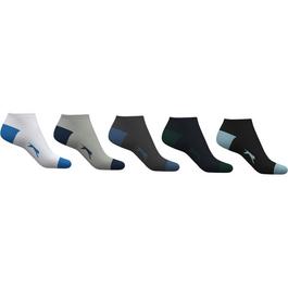 Slazenger 5 Pack Trainer Socks Mens