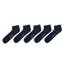 Slazenger 5 Pack Trainer Socks Mens