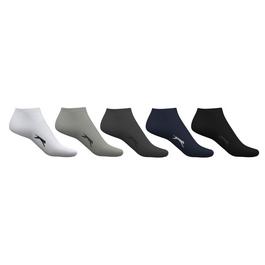 Slazenger 5 Pack Trainer Socks Mens