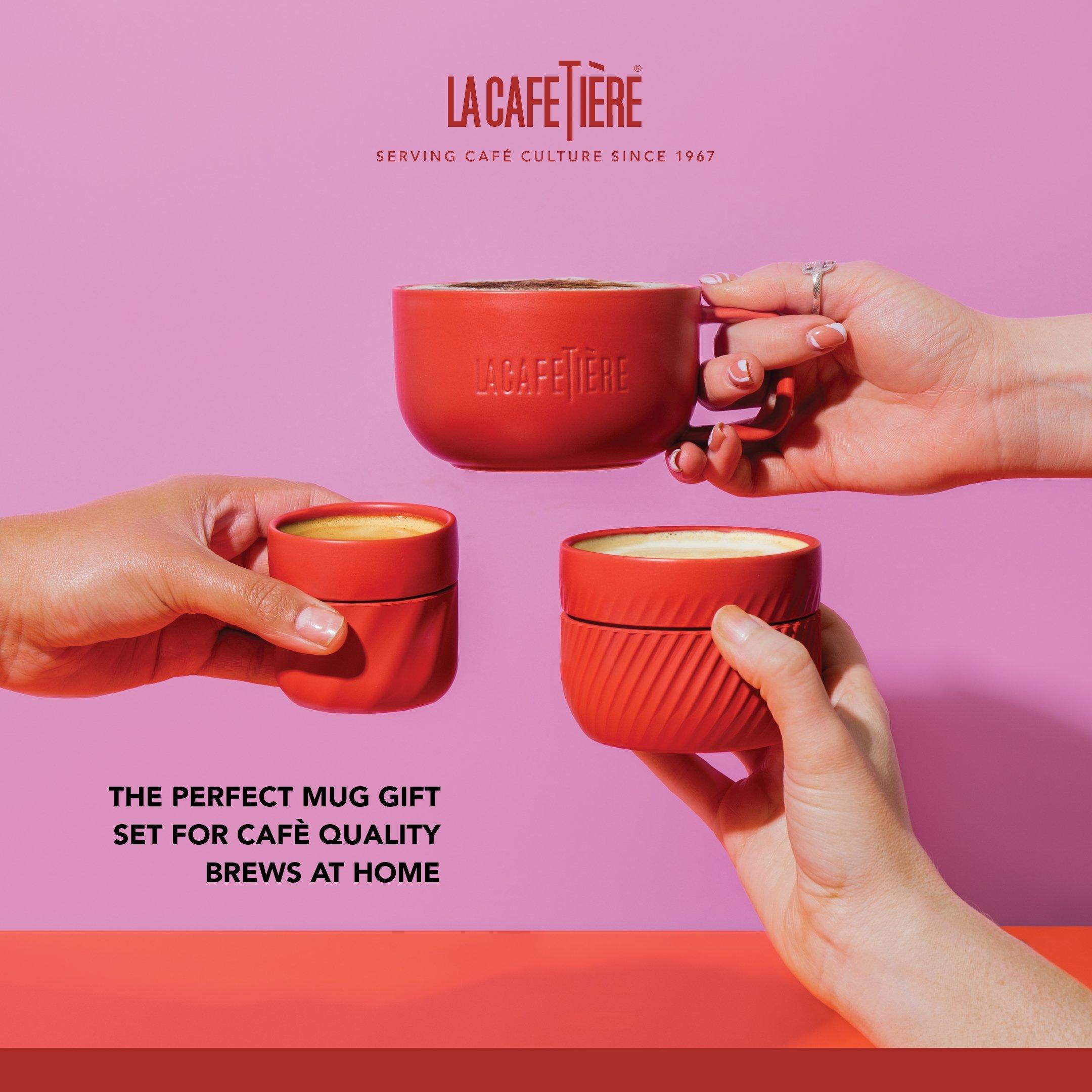 Red - La Cafetiere - La Cafetière 3pc, Family Mug Set - 5