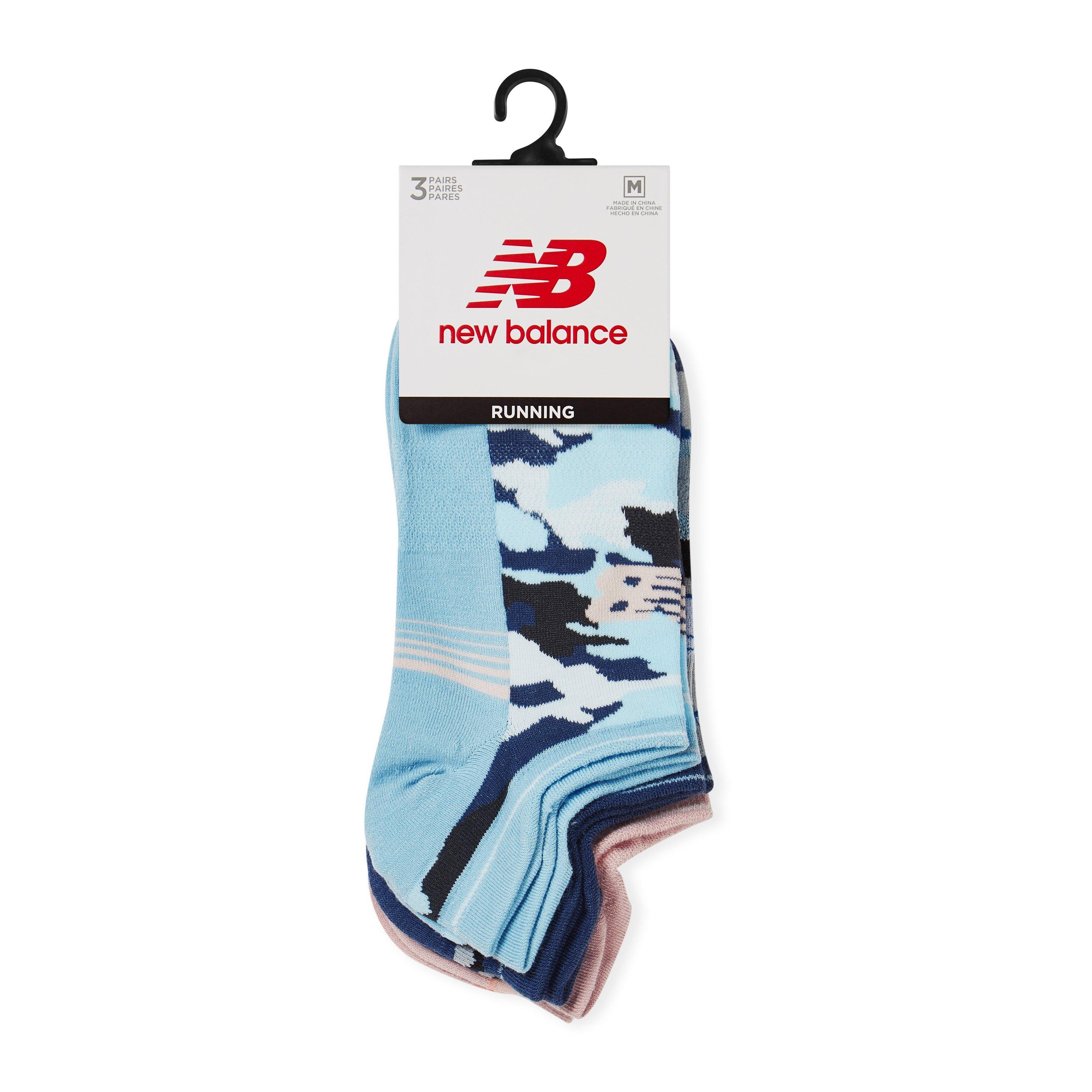 Multi - New Balance - Adults No Show Trainers Socks - 3