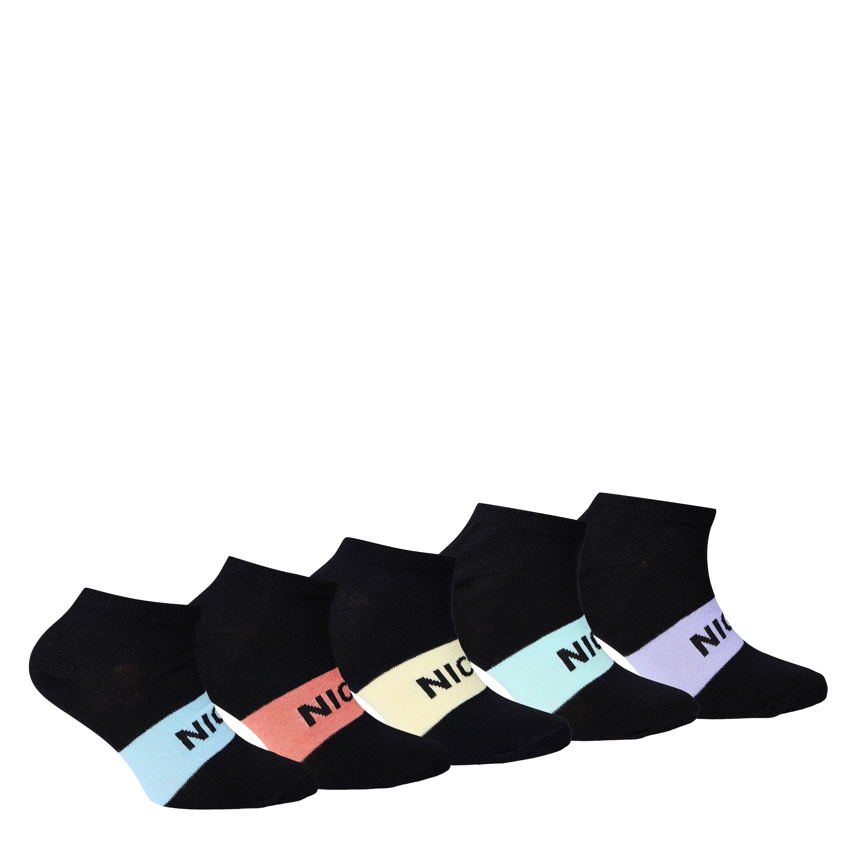 Nicce Boys Trainers Socks - Assorted - Chd C8-C13