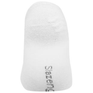 White - Slazenger - Slazenger Invisible 5 Pack Trainer Socks Mens - 4