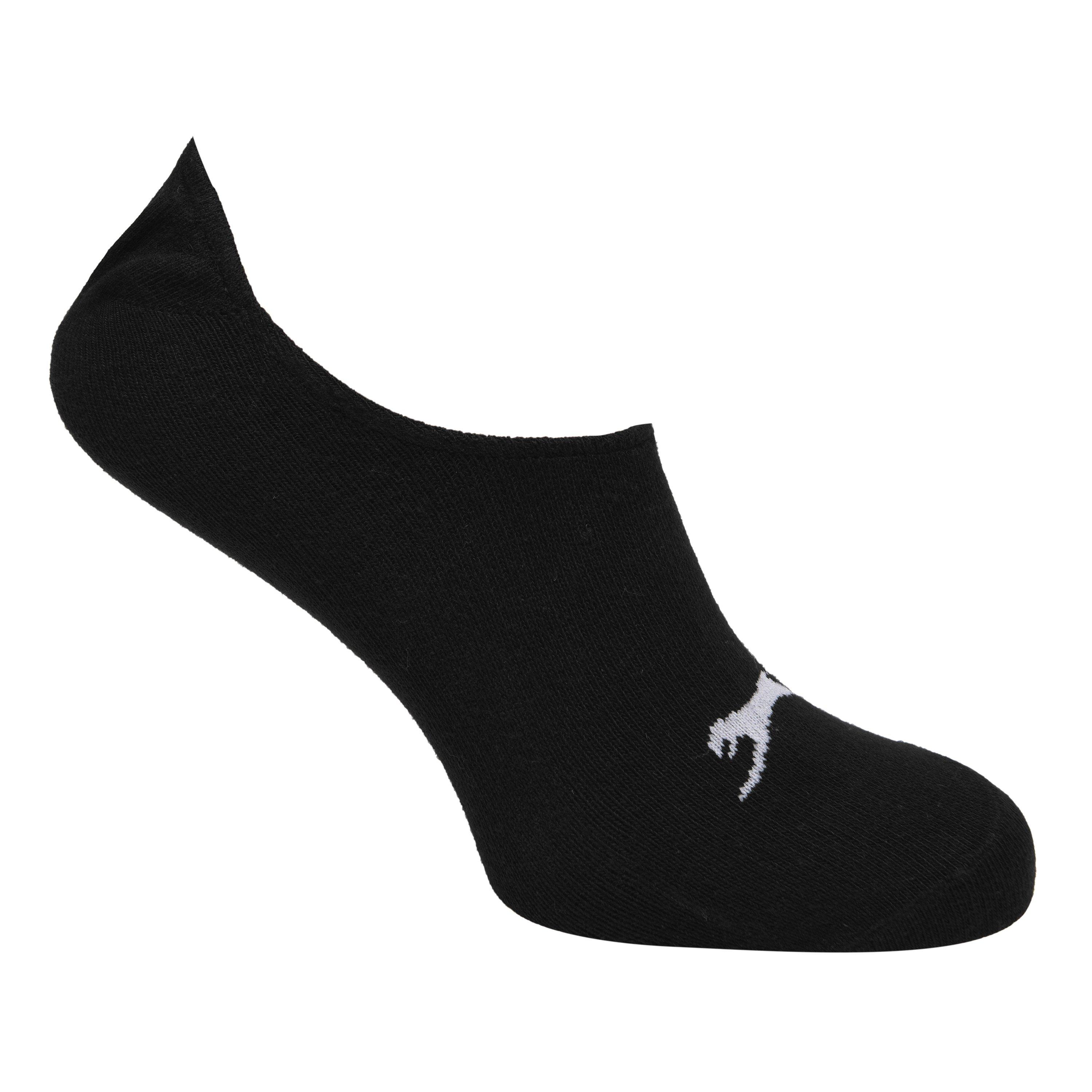 Black - Slazenger - Invisible 5 Pack Trainer Socks Mens - 2