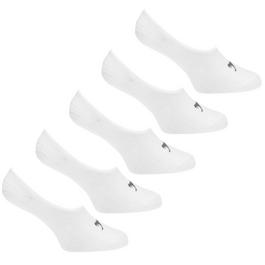 Slazenger 5 Pack Invisible Socks Mens