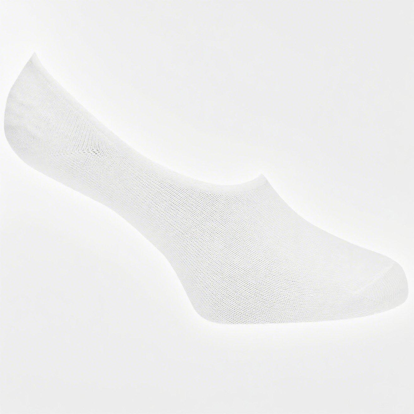 White - Slazenger - 5 Pack Invisible Socks Mens - 2