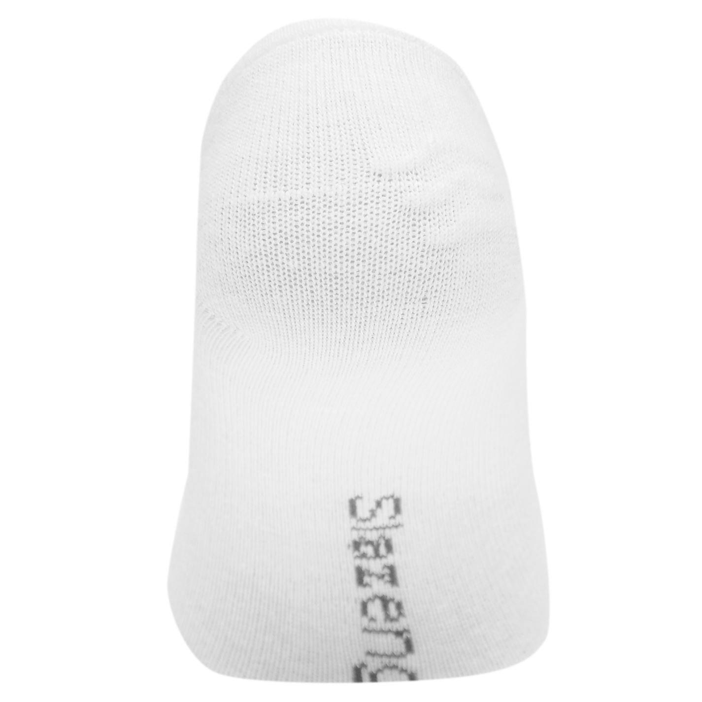 White - Slazenger - 5 Pack Invisible Socks Mens - 4