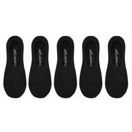Slazenger 5 Pack Invisible Socks Mens