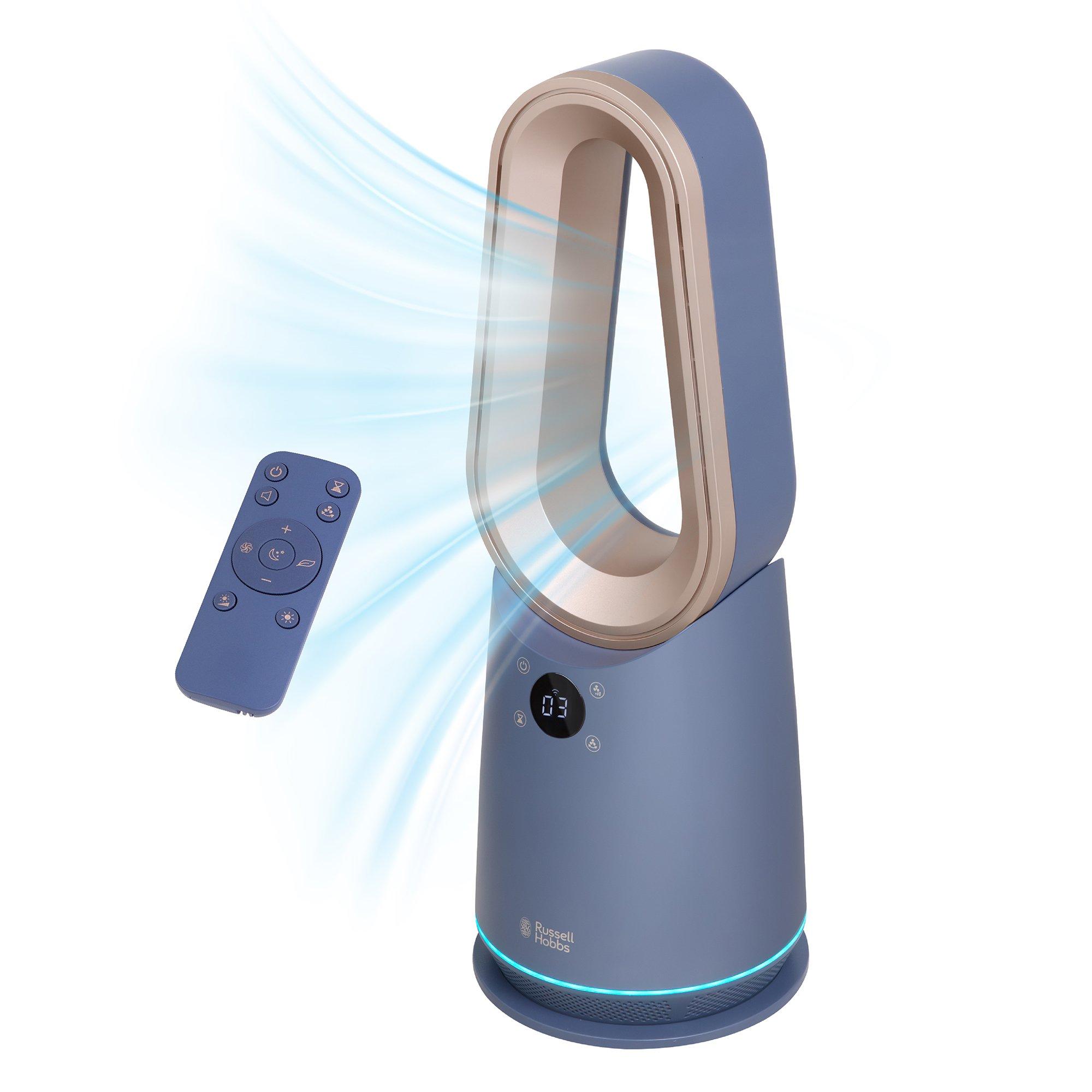 Russell Hobbs RHCBLDL10BLSM Smart Bladeless Cooling Fan