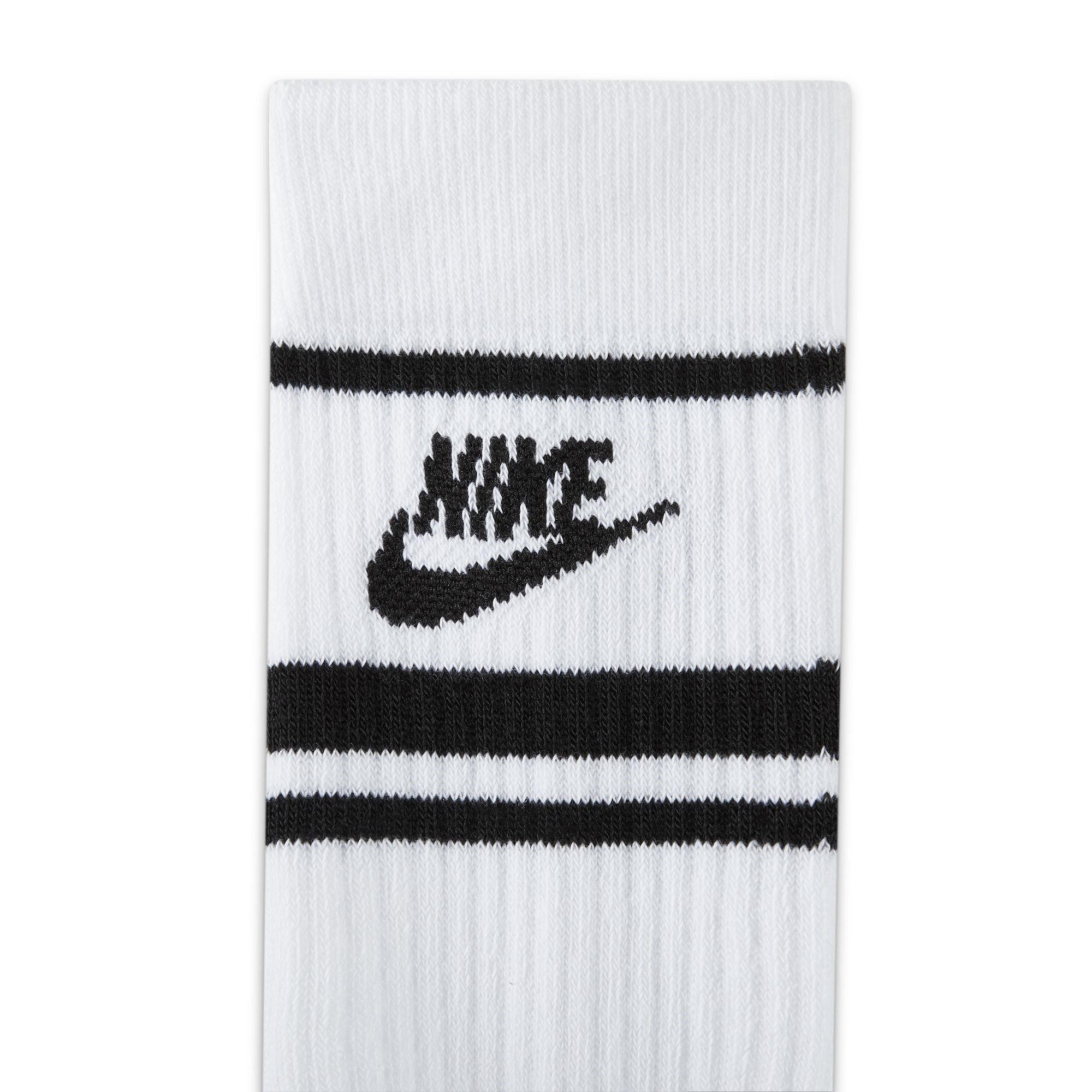 White/Black - Nike - Sportswear Dri FIT Everyday Essential 3 Pack - 3