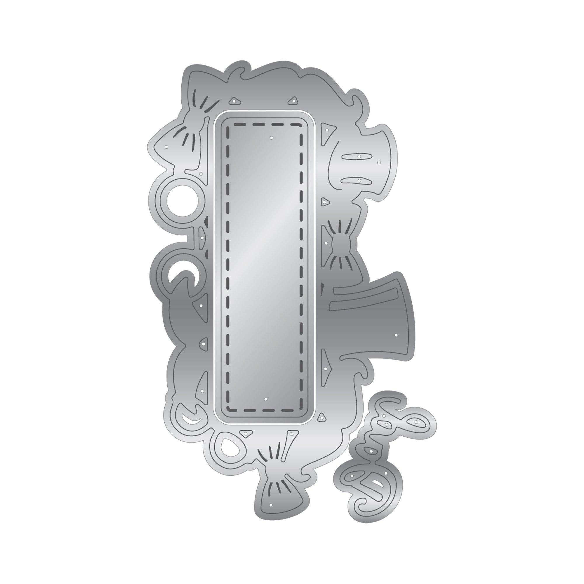 Multi - Crafters Companion - Happy Fathers Day Stamp & Die - 2