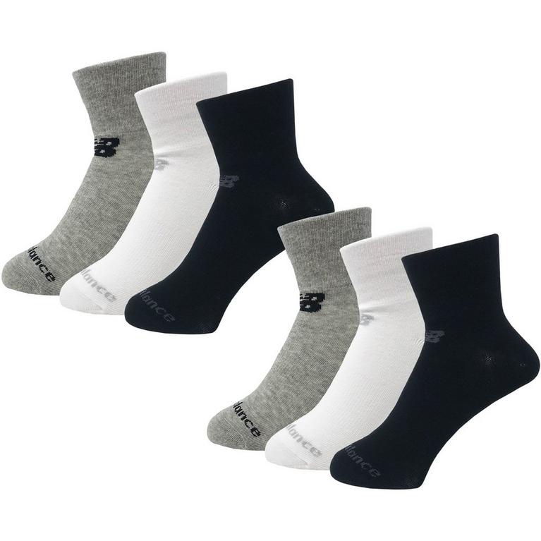 Blanc Multi - New Balance - NB 6 Pack Ankle Socks Unisex Juniors - 1
