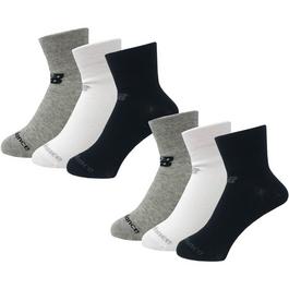 New Balance NB 6 Pack Ankle Socks Unisex Juniors