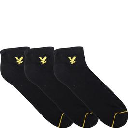 Lyle and Scott Lyle Ross 3 Pack Trainer Socks