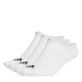 adidas Thin and Light No Show 3 Pack Socks Womens